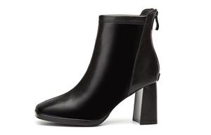 Ботильоны женские Daphne на каблуке, черный