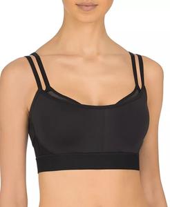 Женский спортивный бюстгальтер Gravity Contour на косточках 752201 Natori, черный