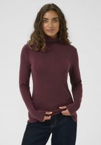 Топ Culture ALEXANDRA ROLLNECK, Decadent Chocolate/Dark Brown