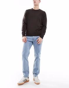 Прямые джинсы Clark светло-голубого цвета Jack & Jones