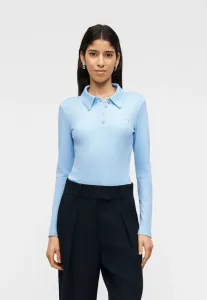 Топ с длинными рукавами цвета иван-чай Cras, Light Blue