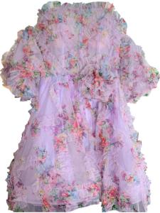 Платье Gina в фиолетовом цвете JOVANI