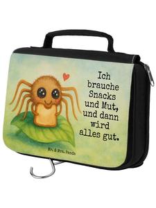 Mr. & Mrs. Panda Косметичка с рисунком в виде паука, от Agathe Sandwich, белого цвета