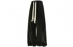 Повседневные брюки унисекс FONDLOOK, черные [Утепленные с флисовой подкладкой]