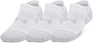Носки Under Armour Unisex Adult Performance Tech Pro No Show (3 шт.), (100) White/White/Mod Gray