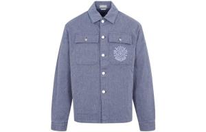 Ежеквартальные новинки Куртка мужская синяя Dior, синий