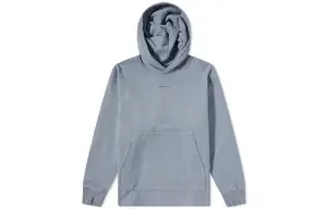 Лонгслив худи с принтом логотипа Acne Studios, серый