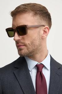 Хлопковая рубашка NUORO Weekend Max Mara, синий