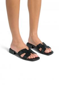 Мюли CON SIN CIERRE Alma en Pena, черный