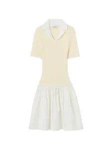 Мини-платье с воротником Claudie Pierlot, бежевый