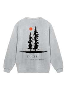 Толстовка F4NT4STIC, пятнистый серый