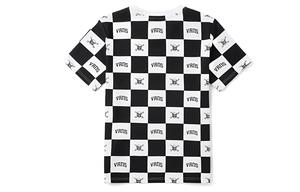 Футболка унисекс черно-белая клетка Vans