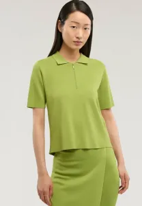 Укороченная рубашка поло milano Trussardi, Verde Chiaro