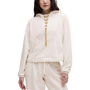 Френч терри свитшот женский Lululemon, светлая слоновая кость