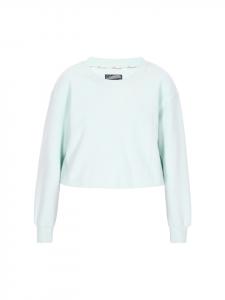 DreiMaster Женская толстовка мятно-голубого цвета