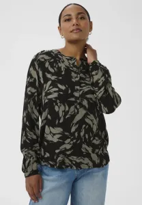 Блузка kapollie Kaffe, Black Sea Spray Graphic