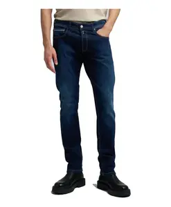 Джинсы прямого кроя Grover Replay, синий