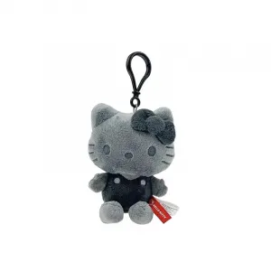 Sanrio Hello Kitty черно-серый плюшевый кулон Small High