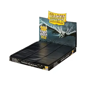 Карманный альбом Dragon Shield Pocket на 18 страниц с антибликовым покрытием для карточек, синий