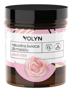 Массажная свеча Mrs. Róża, 120 мл Yolyn