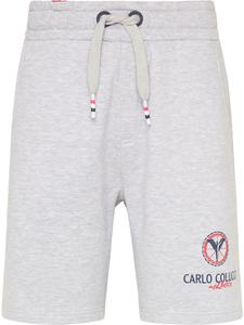 Тканевые шорты Carlo Colucci Sweat Contarino, цвет Grau Meliert