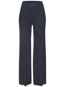 Copenhagen Studios Вязаные брюки темно-синего цвета