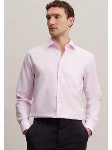 Seidensticker Деловая рубашка, стандартный размер, розового цвета