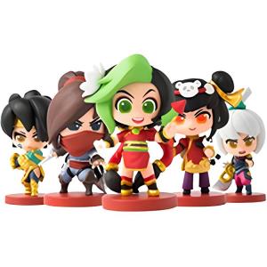 Лига легенд персонажи лига легенд 2018 весенний фестиваль мини-набор фигурок чиби LOL