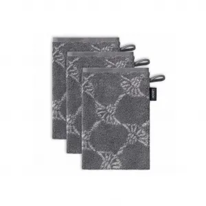 Мочалка Двойная сторона, комплект из 3 шт. Joop!, Anthrazit Cornflower