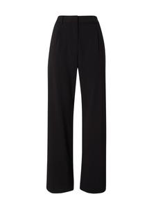 Брюки со складками спереди WEEKDAY Loose fit Pleat-Front Pants, черный