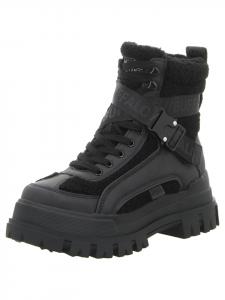 Buffalo Черные ботильоны