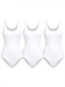 Fashionshowcase Боди 'SERENI-BASIC' в белом цвете