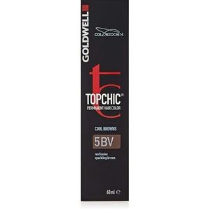 Краска для волос Topchic Sparkling Brown 5Bv 60мл, Goldwell