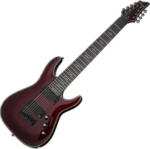 Электрогитара Schecter Hellraiser C-8, Черная вишня