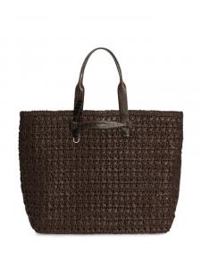 Тканая сумка-тоут Dolce & Gabbana, коричневый