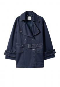 Пальто межсезонное Camomilla Italia Ted, темно-синий