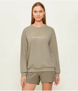 Толстовка loose fit Ea7, бежевый