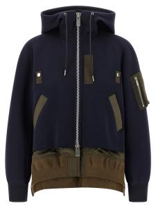 Худи "Sponge" SACAI, мультиколор