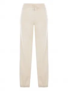 Кашемировые брюки с кулиской Loro Piana, нейтральный