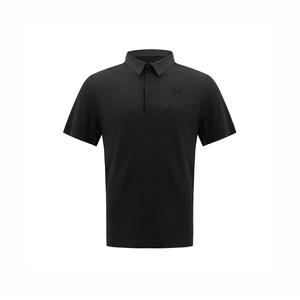 Поло мужское mountain gray Under Armour, светло-черный