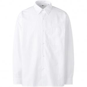 UNIQLO Рубашка унисекс белая