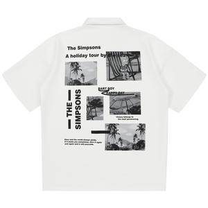 The Simpsons Рубашка-поло унисекс «Симпсоны», Черный