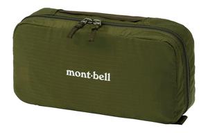 MONTBELL Нейлоновая дорожная косметичка средняя унисекс хаки зеленая, Khaki Green