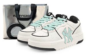 MLB Кроссовки для скейтбординга Chunky Liner, устойчивые к истиранию, низкие, унисекс, белые, зеленые