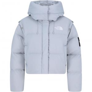 Пуховик Nuptse женский THE NORTH FACE, серый