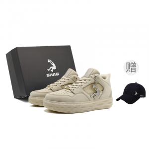 SHAQ Антискользящие износостойкие низкие скейтерские кроссовки мужские песчаный бежевый - песчаный бежевый[Подарочный дорожный набор 1], цвет Sandstone Beige[Travel Gift Pack 1]