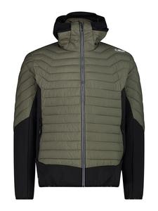 Гибридная куртка цвета хаки/черного CMP