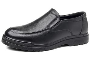 Туфли мужские низкие черные Huanai