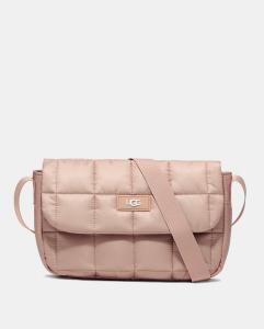 Маленькая сумка через плечо Dalton из нейлона бежевого цвета с клапаном UGG, бежевый