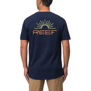 Мужская футболка с принтом Reef, синий